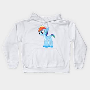 Rainbow Dash the Reindeer Kids Hoodie